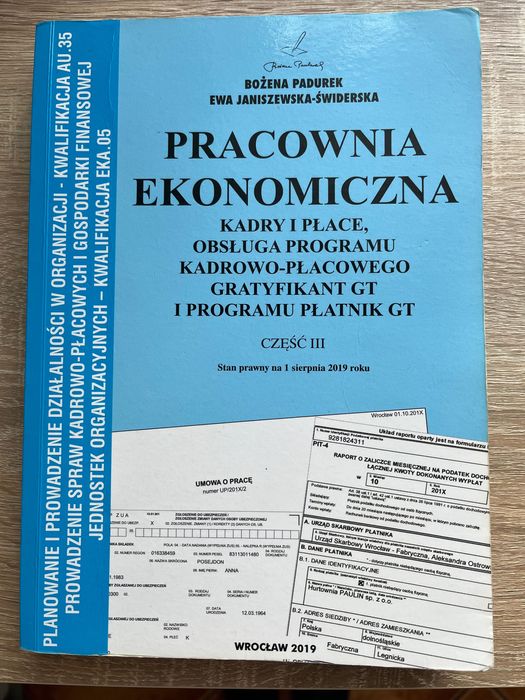 Bożena Padurek kadry i płace, gratyfikant