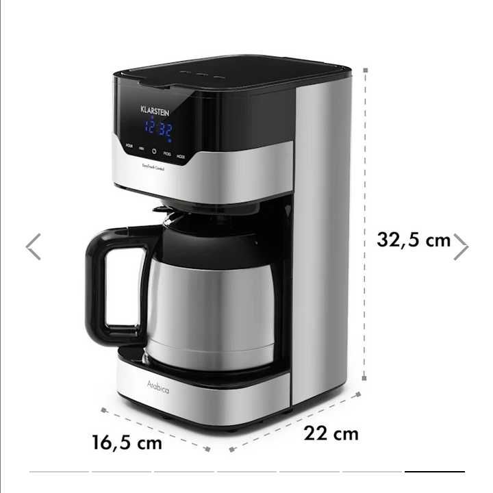 Ekspres przelewowy Arabica Comfort Klarstein zx49