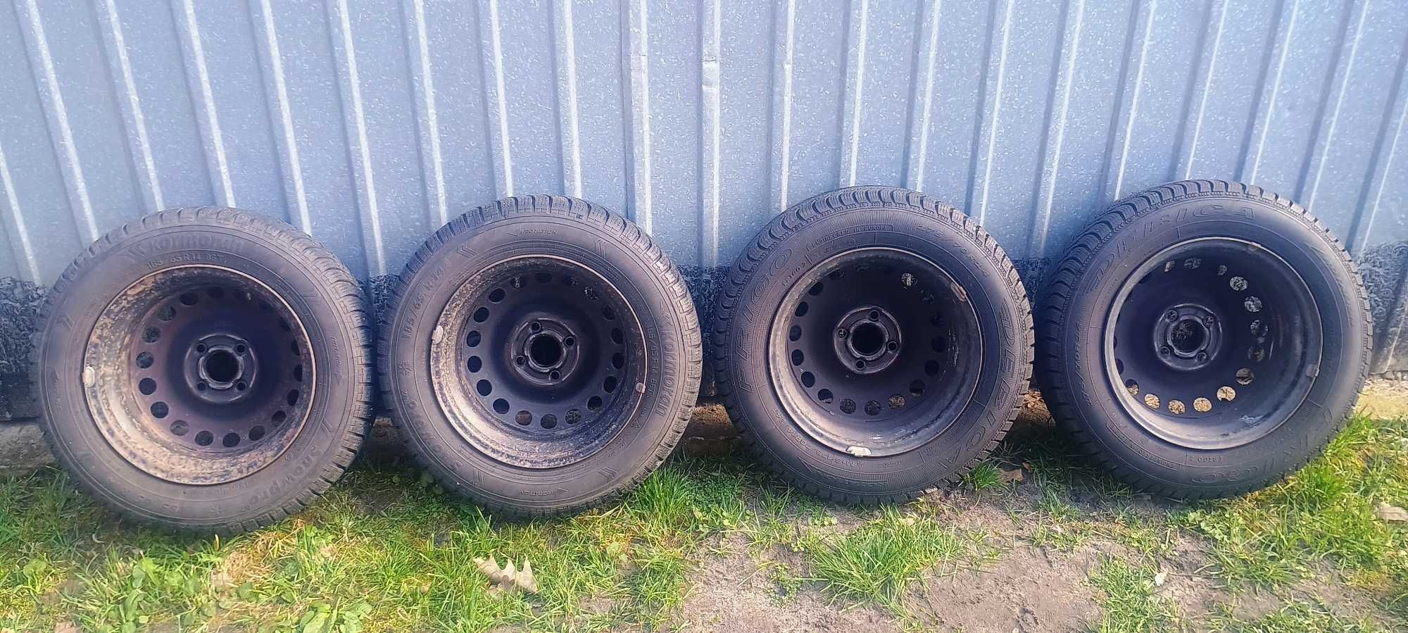 4x Opony Zimowe z Felgami 175/70R14 Dębica Frigo 2 i Kormoran