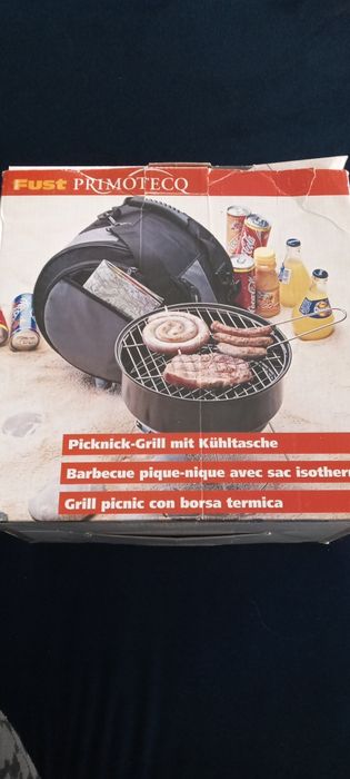Grill turystyczny na węgiel