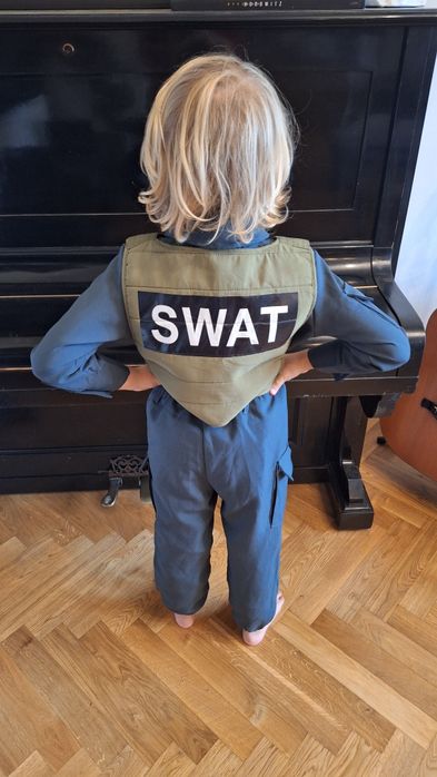 SWAT strój przebranie haloween karnawał