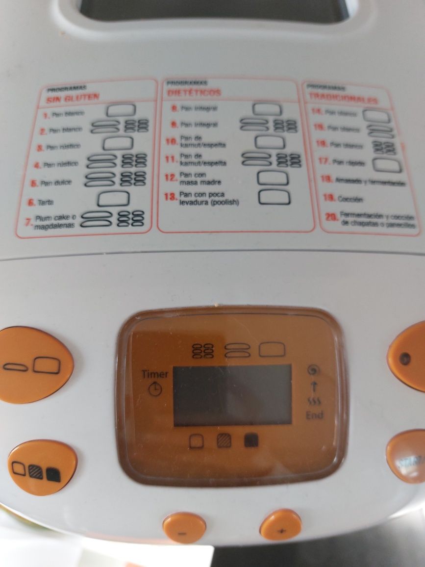 Máquina de Fazer Pão Imetec Zero Glu