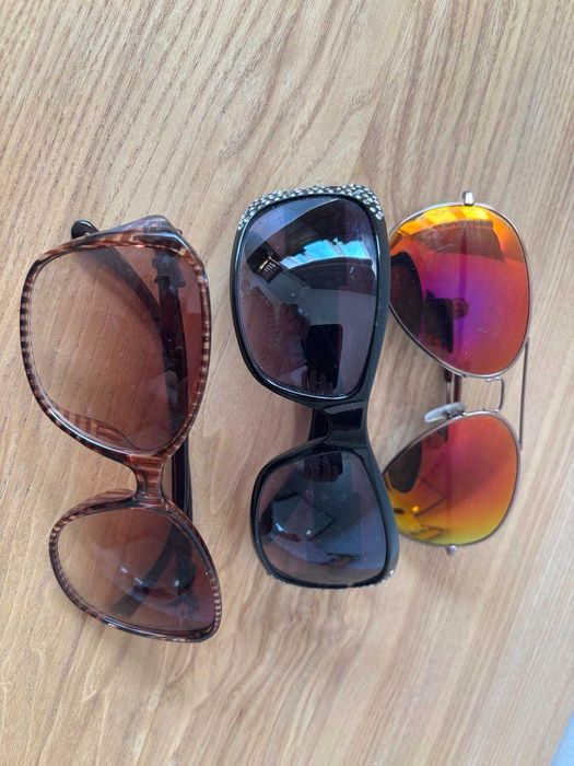 Сонцезахисні окуляри лот 3 шт. ціна 70  грн