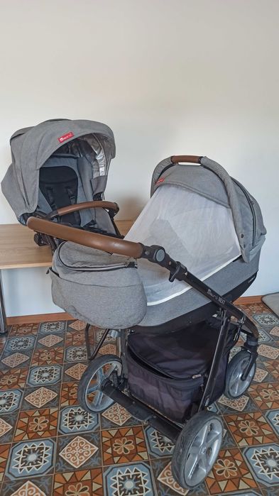 Коляска Espiro next 2в1 + автолюлька + одяг
