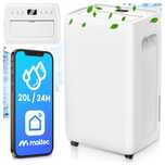 Осушувач повітря з поглиначем вологи DH-20330A / WiFi 4,5 Л / до 45 м²