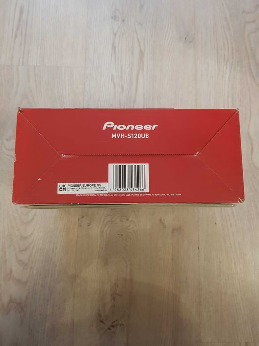 Radio Samochodowe PIONEER MVH-S120UB RADIO USB MP3 AUX iPod iPhone