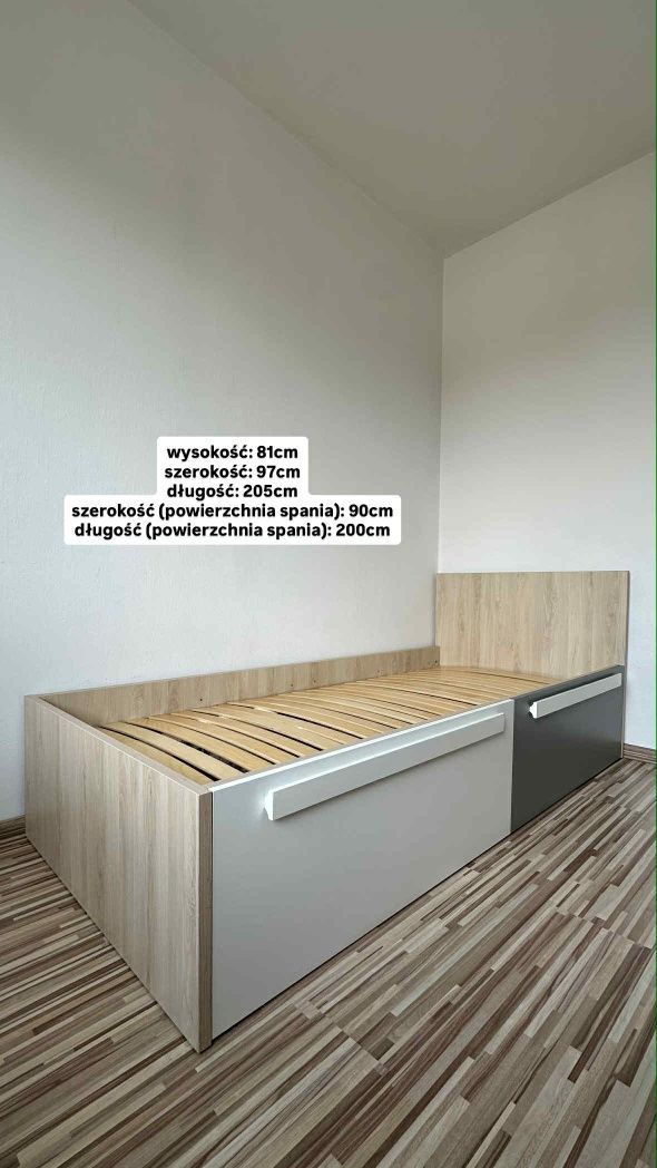 Meble DROP komoda, szafa, biurko, łóżko, szfka