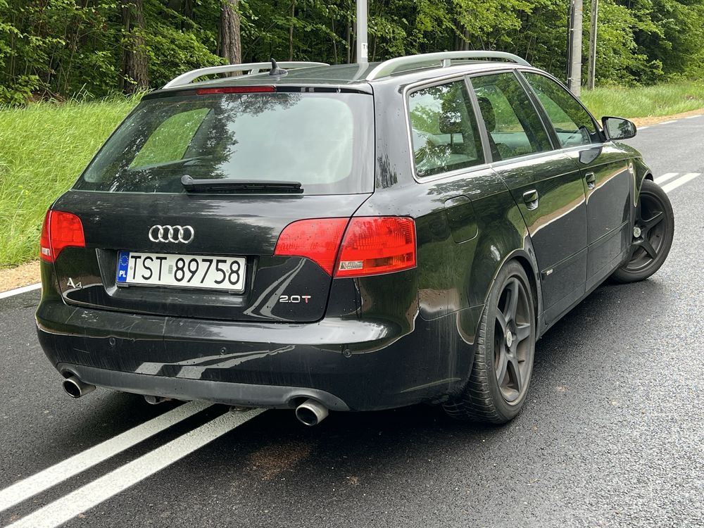 Audi A4 B7_2.0T 200KM_Zamiana_S-line_Navi RNS-E_Półskóry_Xenon_Manual