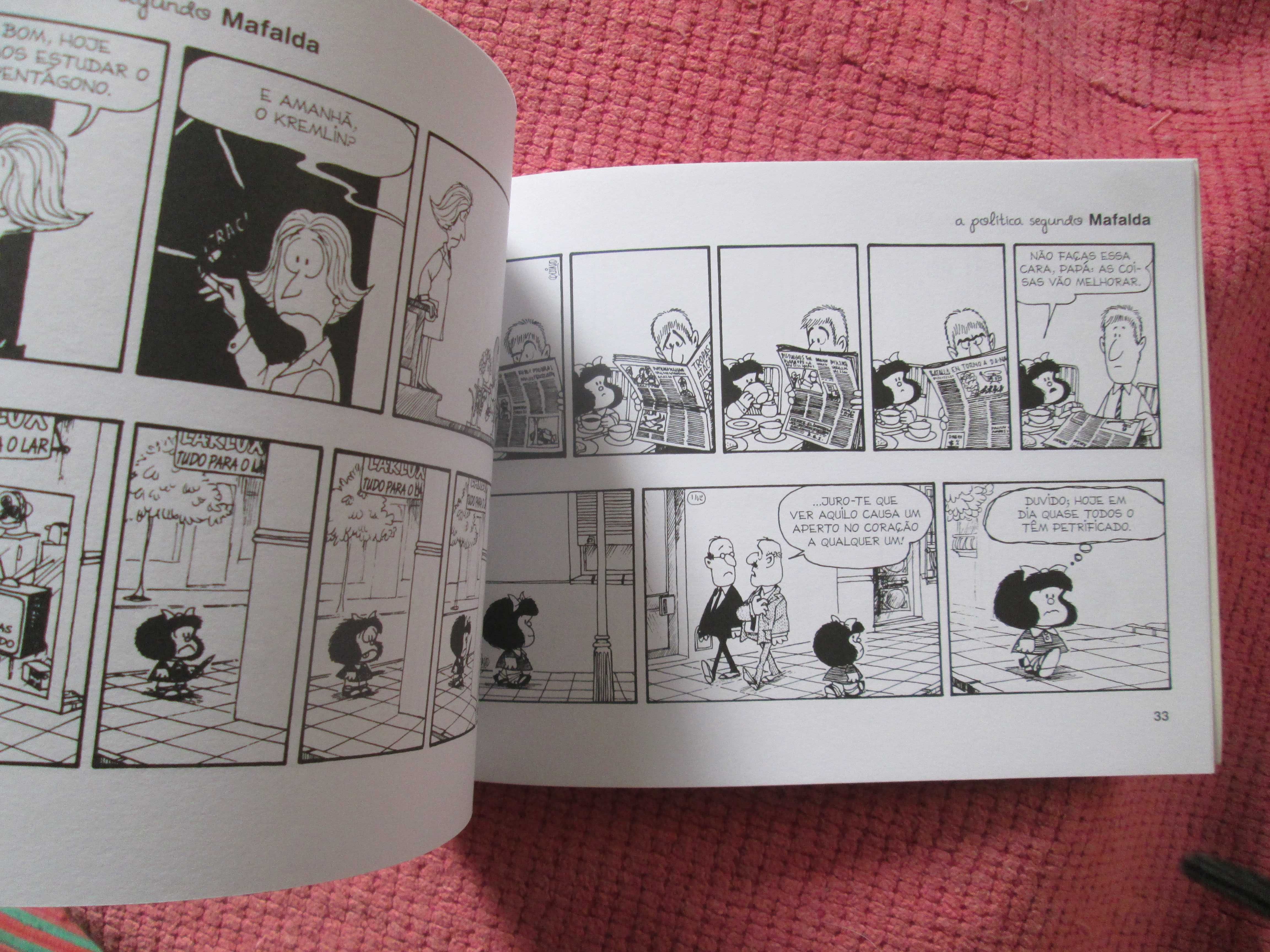 A política segundo Mafalda, de Quino