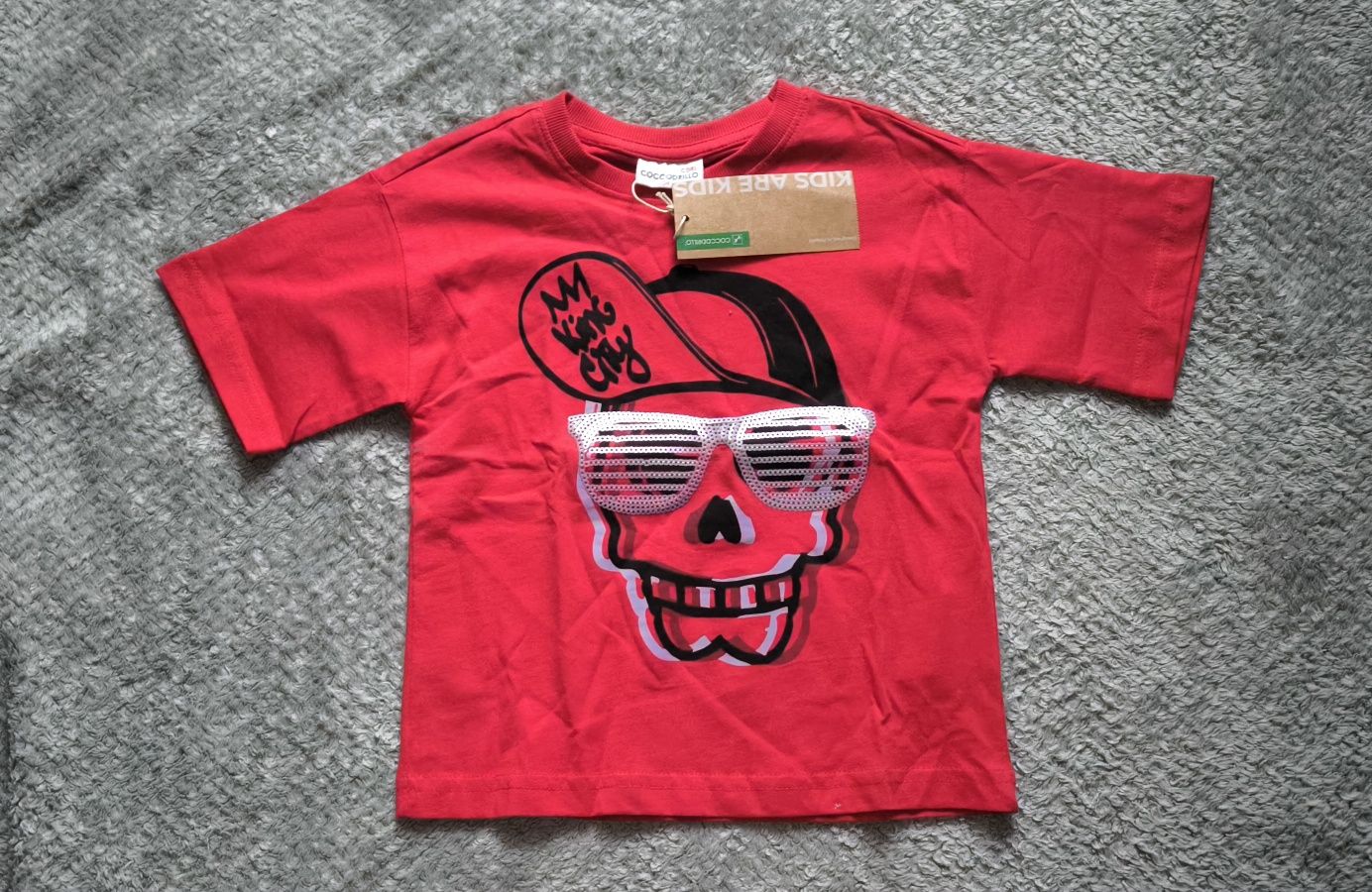 Nowe 2 szt bluzki t-shirty coccodrillo r. 104
