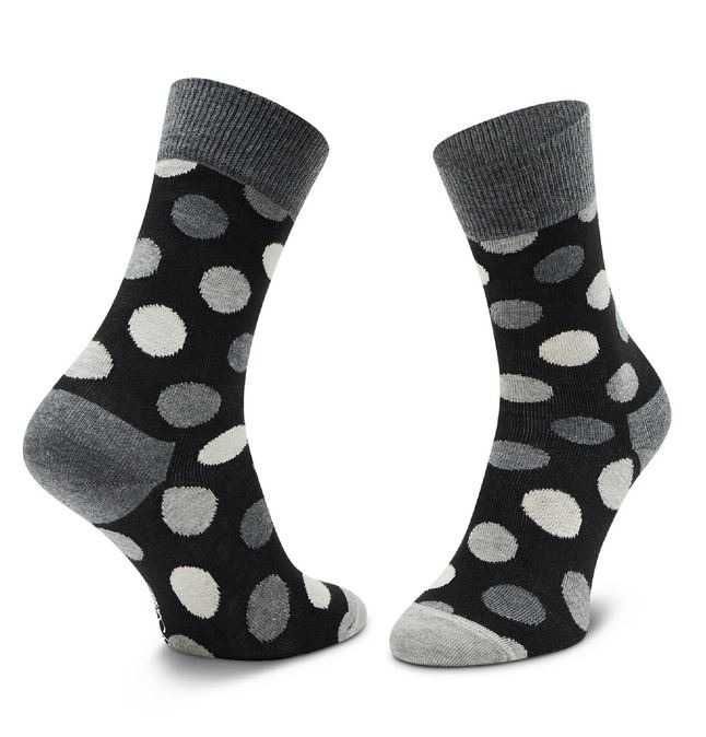 Happy Socks Classic Black & White zestaw 4 par skarpet R.36-40