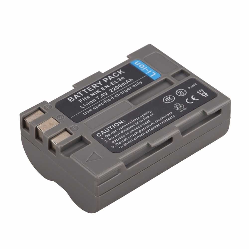 Новая батарея аккумулятор Nikon EN-EL3e 2200mah