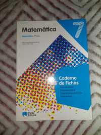 Caderno de Fichas de Matemática "Matemática 7° ano"