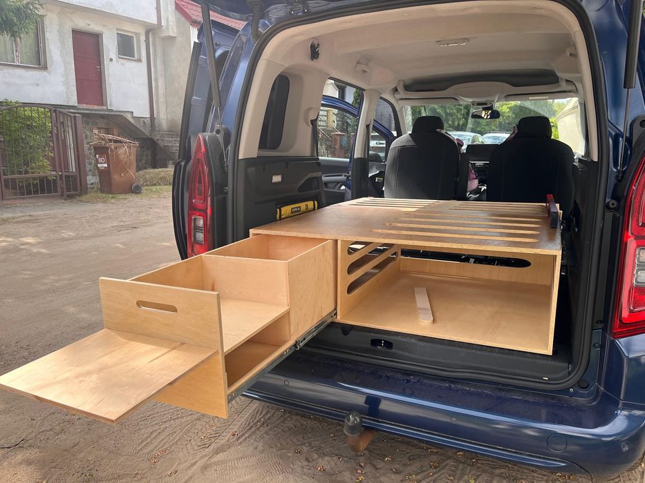 Zabudowa campingowa camper box berlingo kango i inne