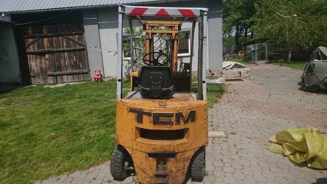 Wózek widłowy TCM diesel okazja duży