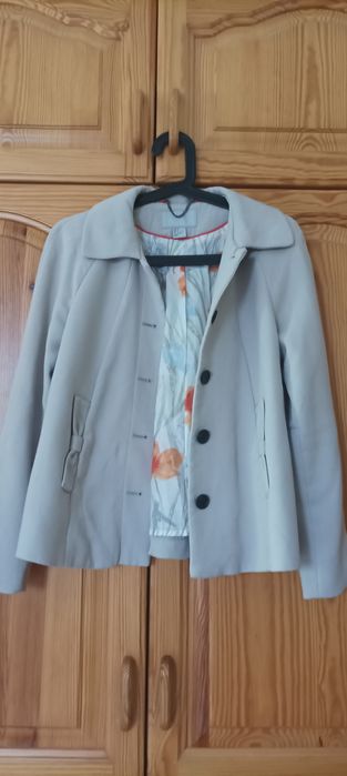 Płaszcz lolita letni wiosenny narzutka żakiet marynarka 34 XS H&M