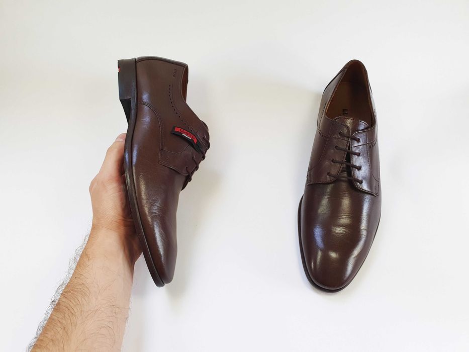 Коричневі чоловічі туфлі LLOYD Made in Romania 43 28 см