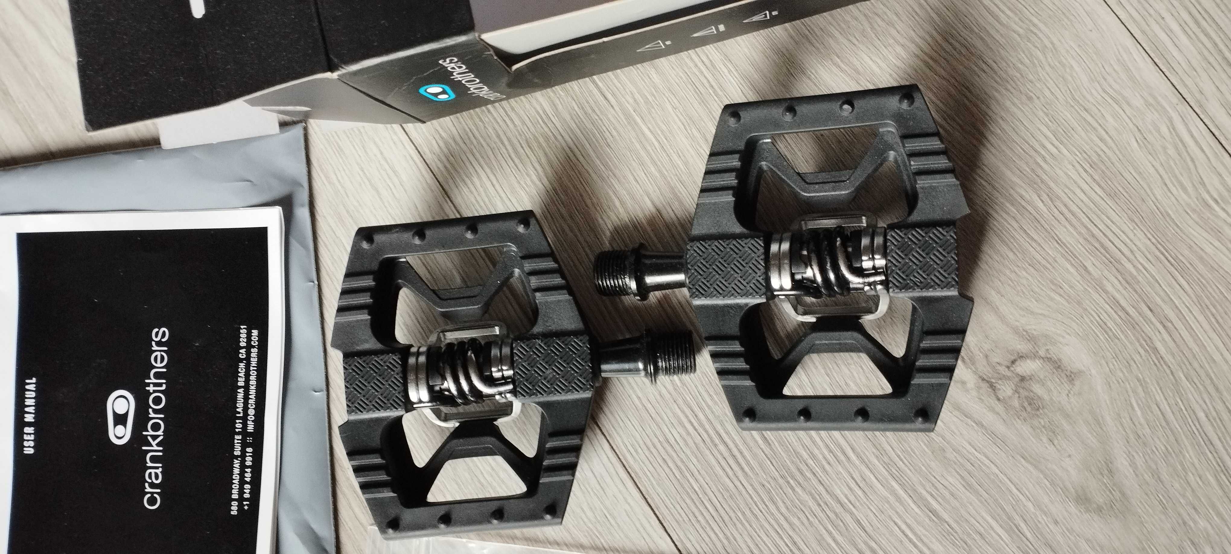 Crankbrothers Double Shot 1 pedały rowerowe zatrzaskowe platformy