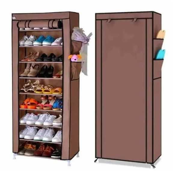 Шкаф для хранения обуви Shoe Cabinet 160х60х30 см, Тканевый органайзер