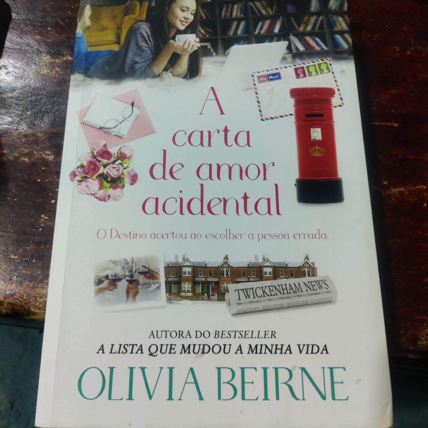 Livro a carta de amor acidental