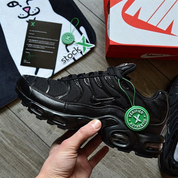 SALE! Nike Air Max Plus Tn Black 36 37 38 39 40 41 42 43 44 45
