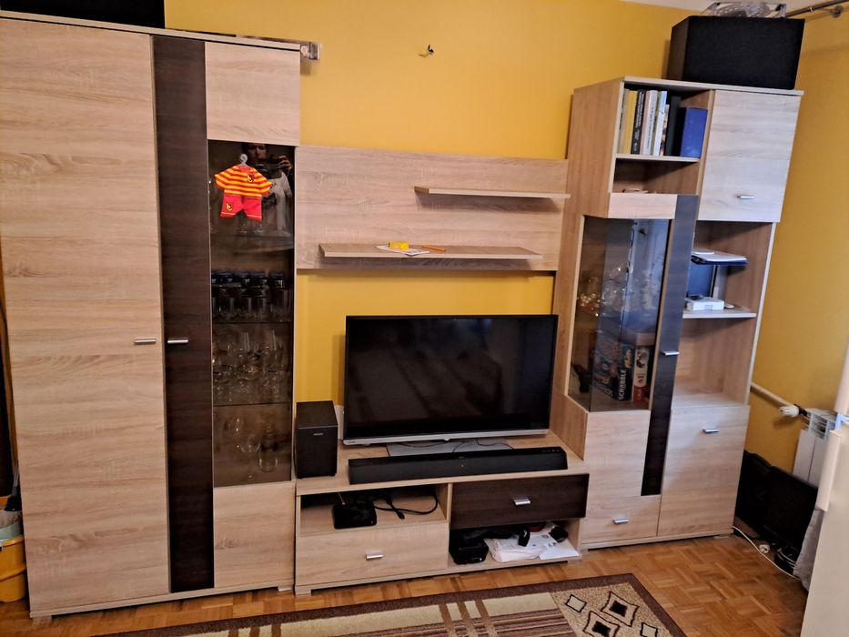 Meblościanka, szafa, rtv,komplet mebli do salonu super stan