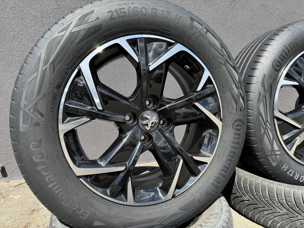 Alufelgi alufelga Peugeot Citroen 4x108 ET32 Continental 215/60 R17
