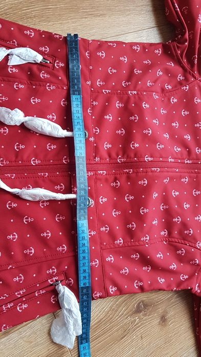 Schmuddelwedda softshell kurtka płaszcz damski na polarze nieprzemakal