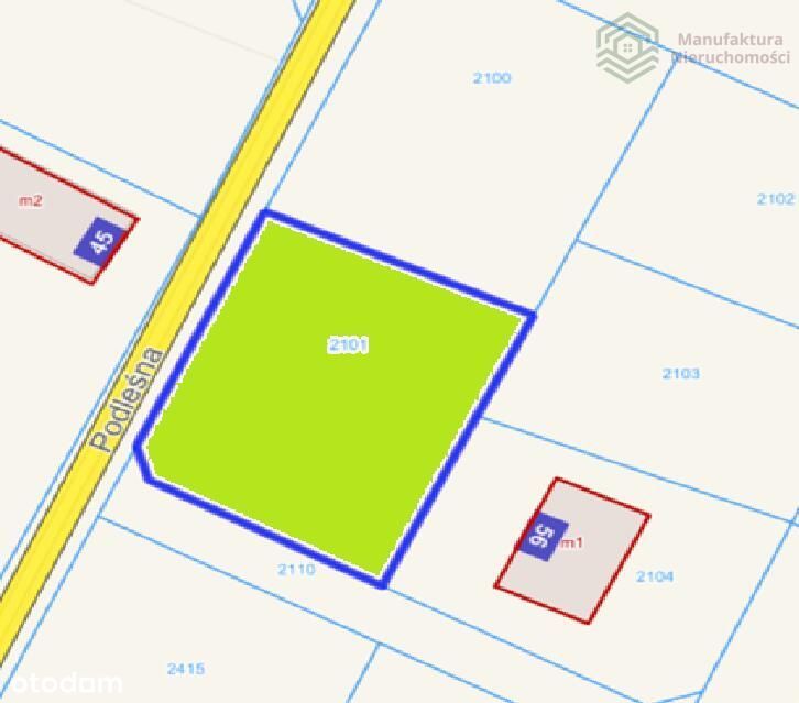 Działka- Opole pod budowe domu