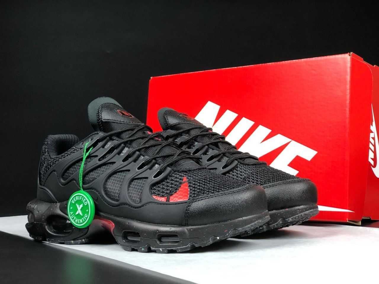 Чоловічі кросівки Nike Air Max Terrascape чорні з червоним 12273 ТОП