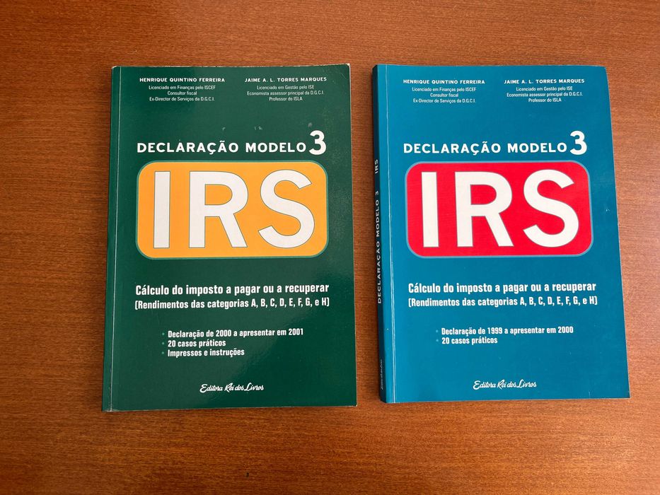 IRS - Declaração Modelo 3 - Casos Práticos