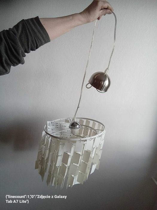 Lampa wiszaca, żyrandol, JUSTUS