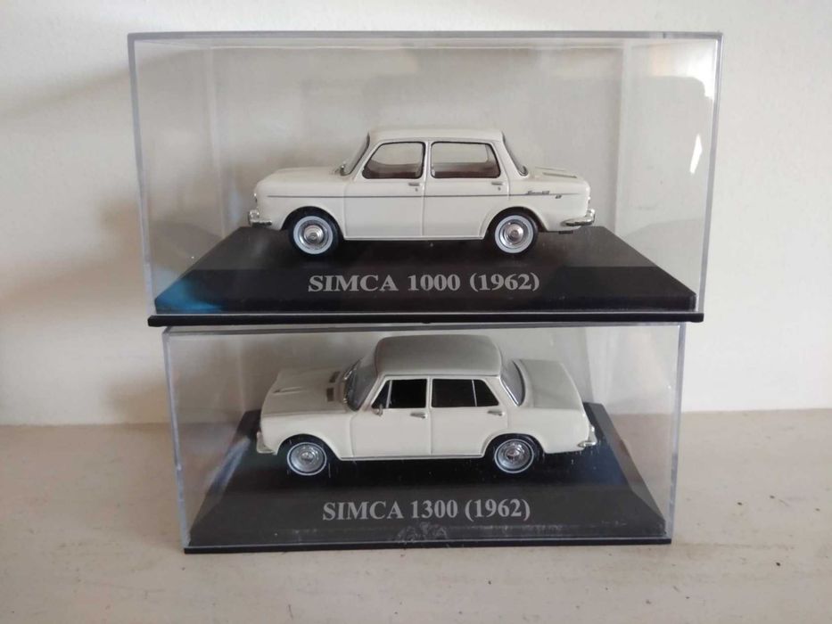 Miniaturas 1/43 Marca Simca Novos.