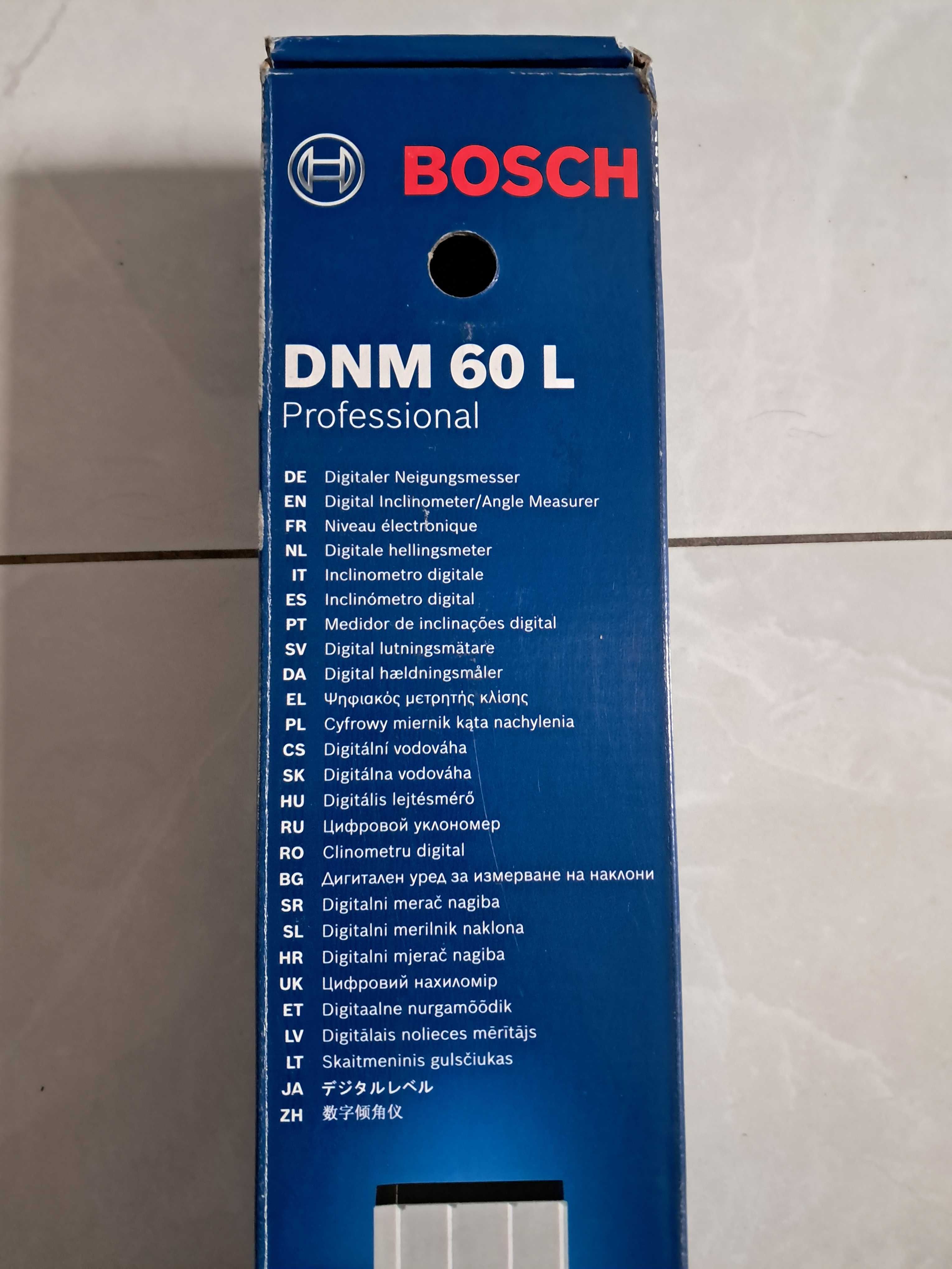 Poziomica cyfrowa Bosch DNM 60 L NOWA