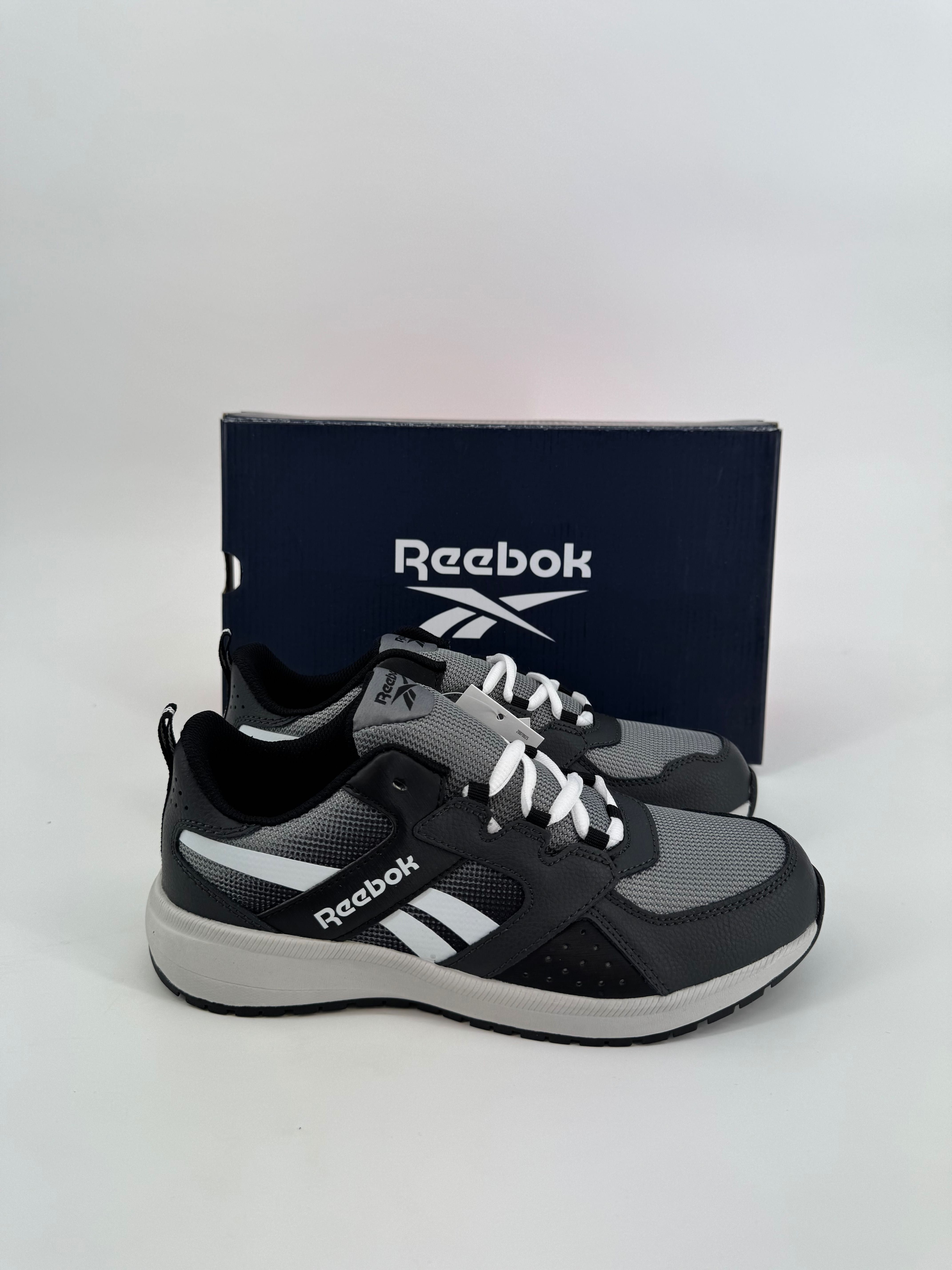 Reebok sneakersy damskie 38 czarne szare białe nowe tenisówki sportowe