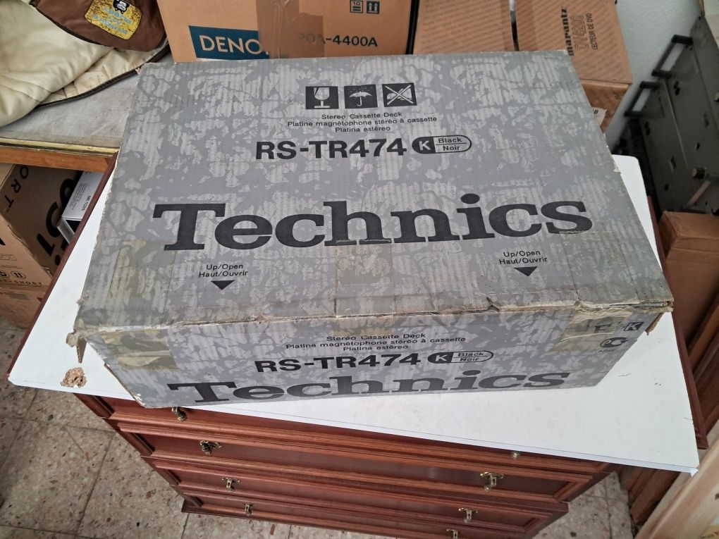 NOVO - Leitor duplo de Cassettes TECHNICS