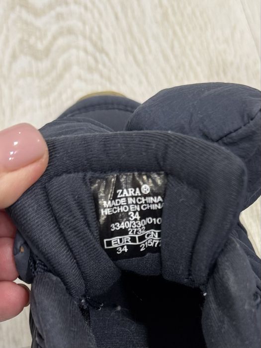 Черевики, дутіки, ботинки, Зара, Zara