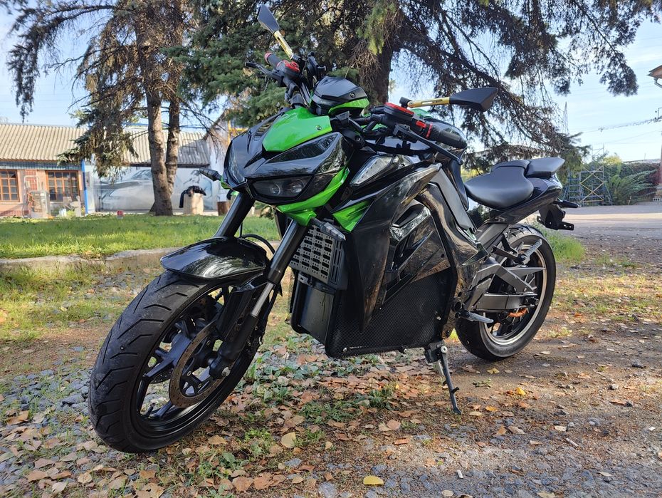 Электромотоцикл Kawasaki z1000 5квт