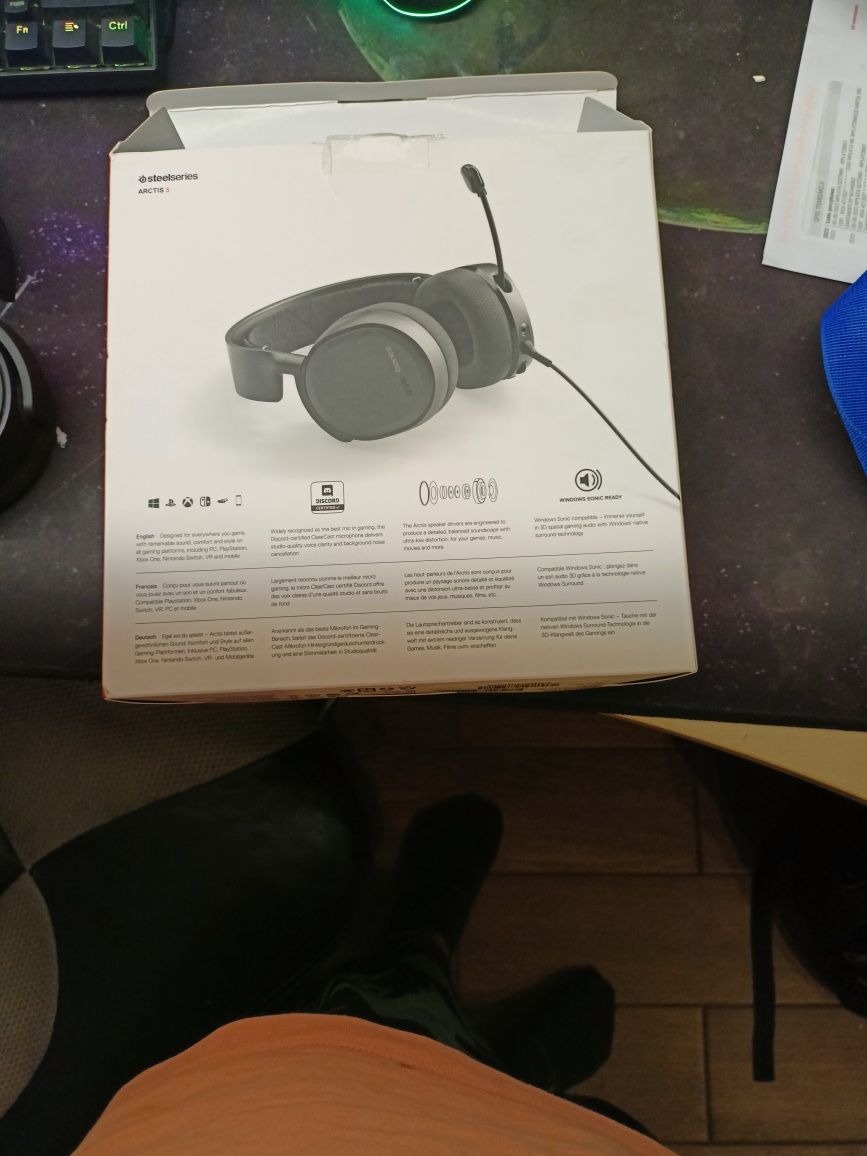 Sprzedam słuchawki steelseries arctis3