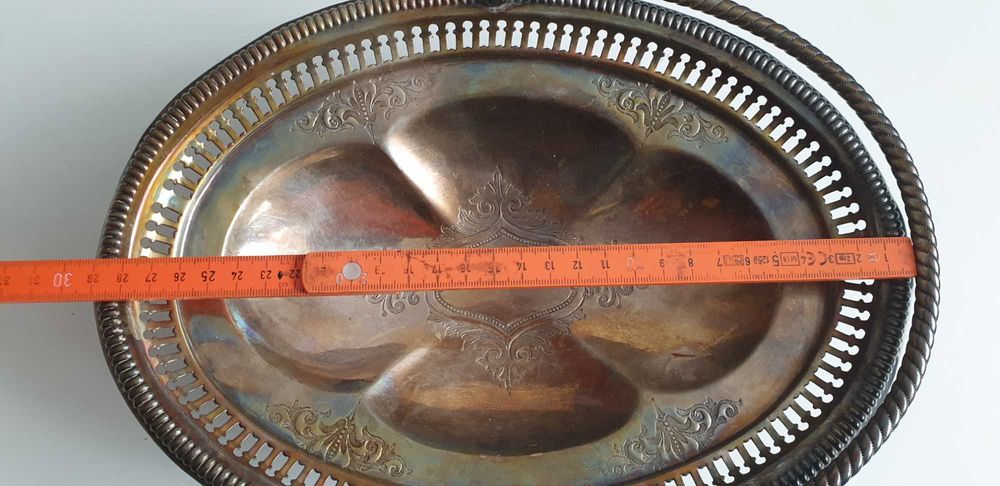 Starocie z Gdyni - Stare naczynia platerowane - owocarka