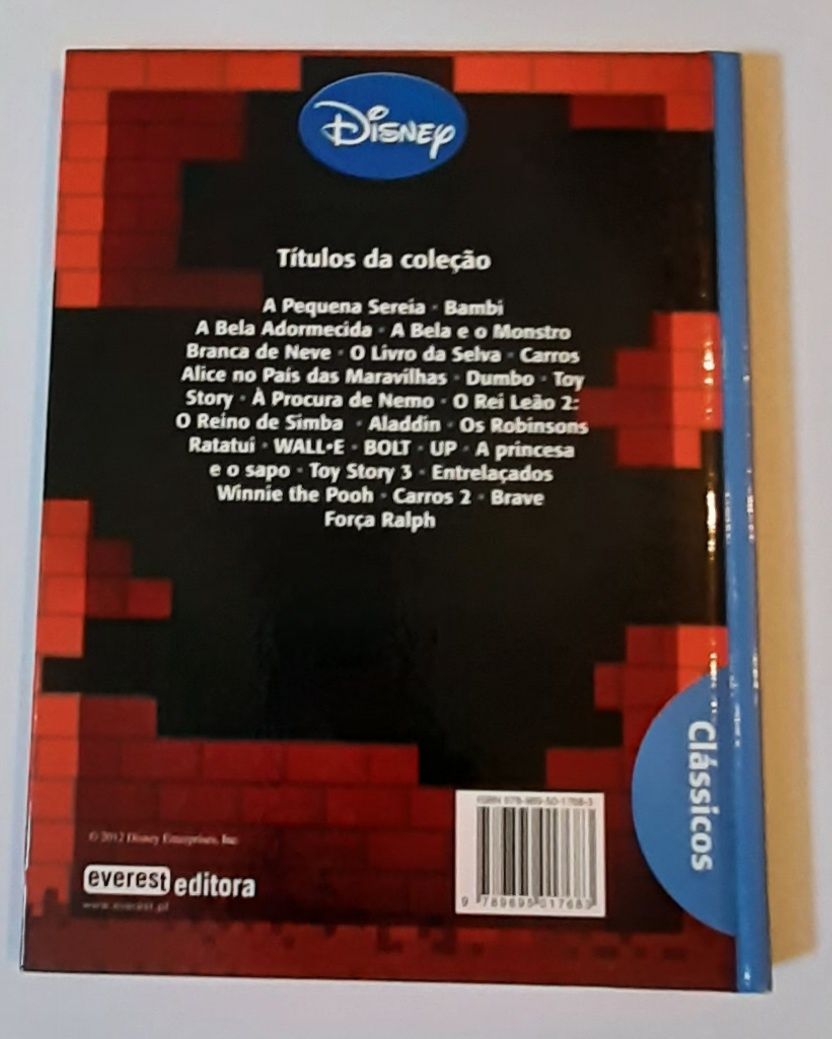 Livro Força Ralph Disney