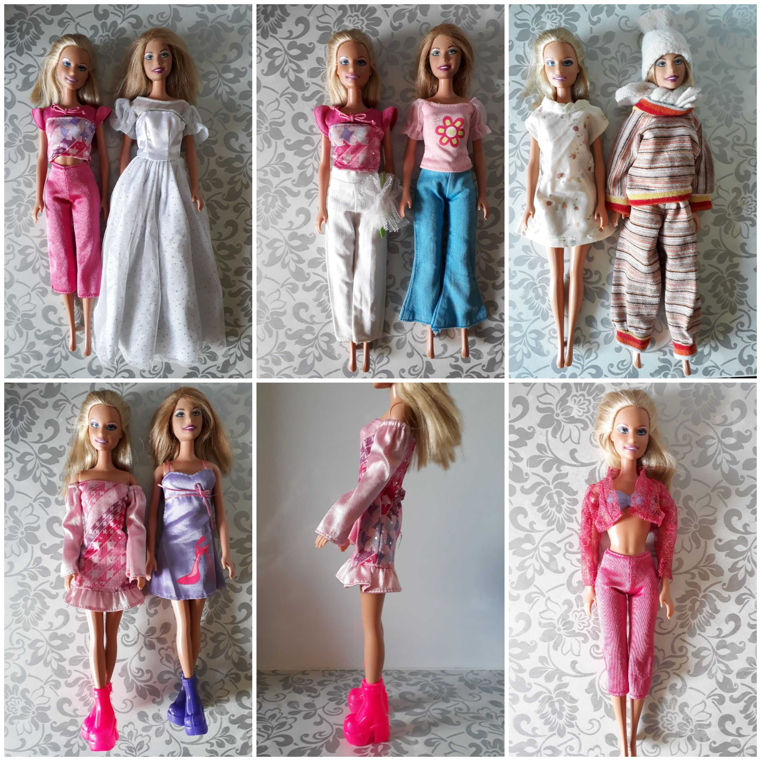Ubranka, ciuszki, buciki dla lalki Barbie