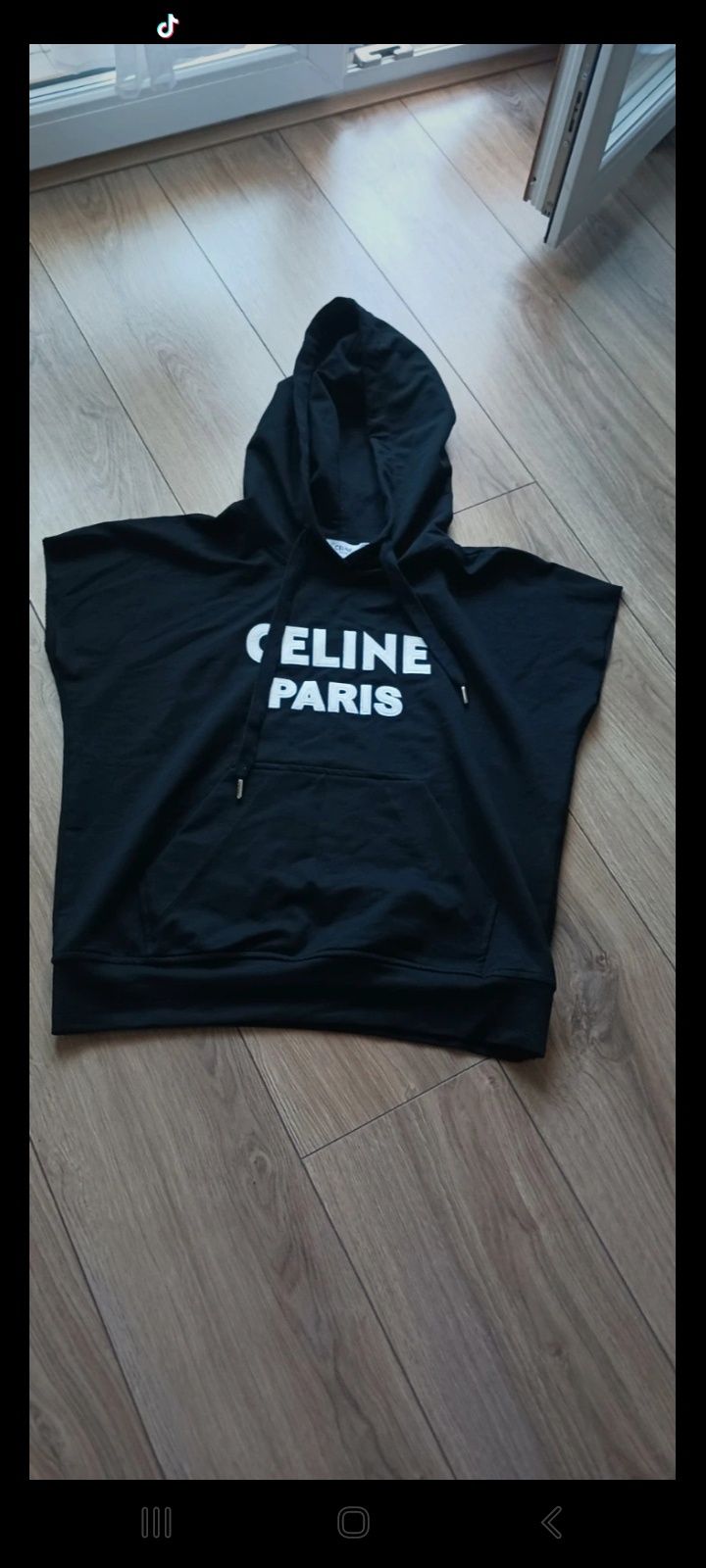 Bluza z kapturem celine