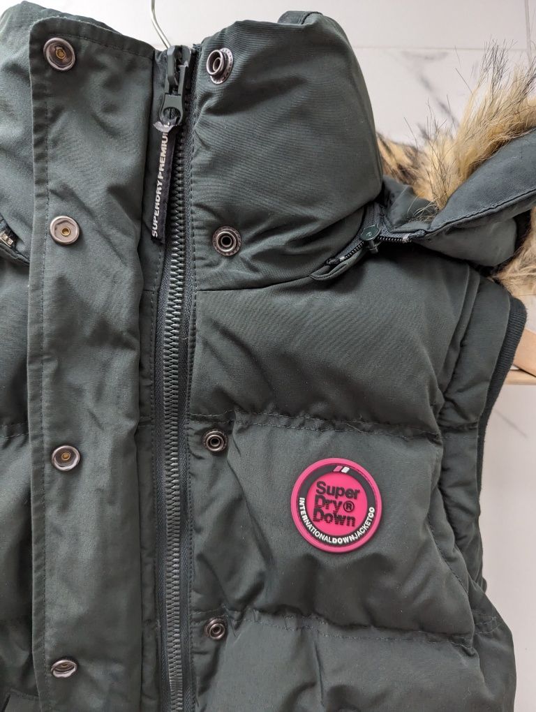 Bezrękawnik damski Superdry rozmiar 34/ xs