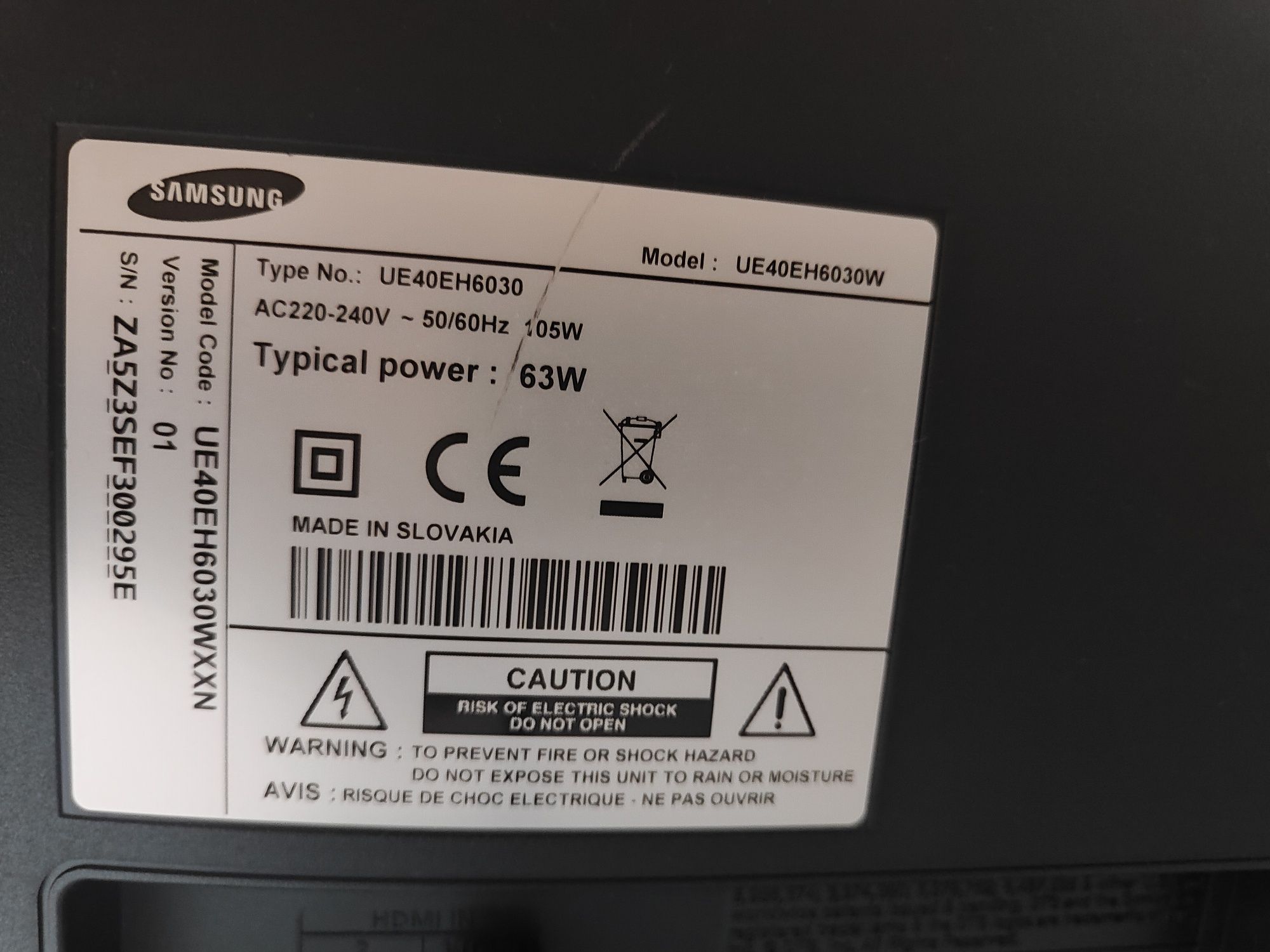 Televisão Samsung LCD
