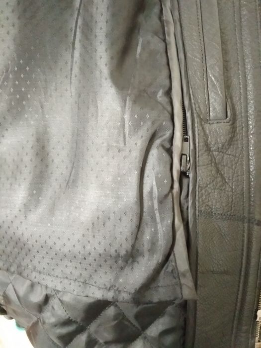 Куртка зимова чоловіча 52 розміру шкіряна