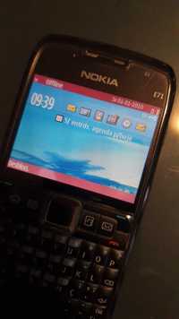 Nokia e71 a funcionar