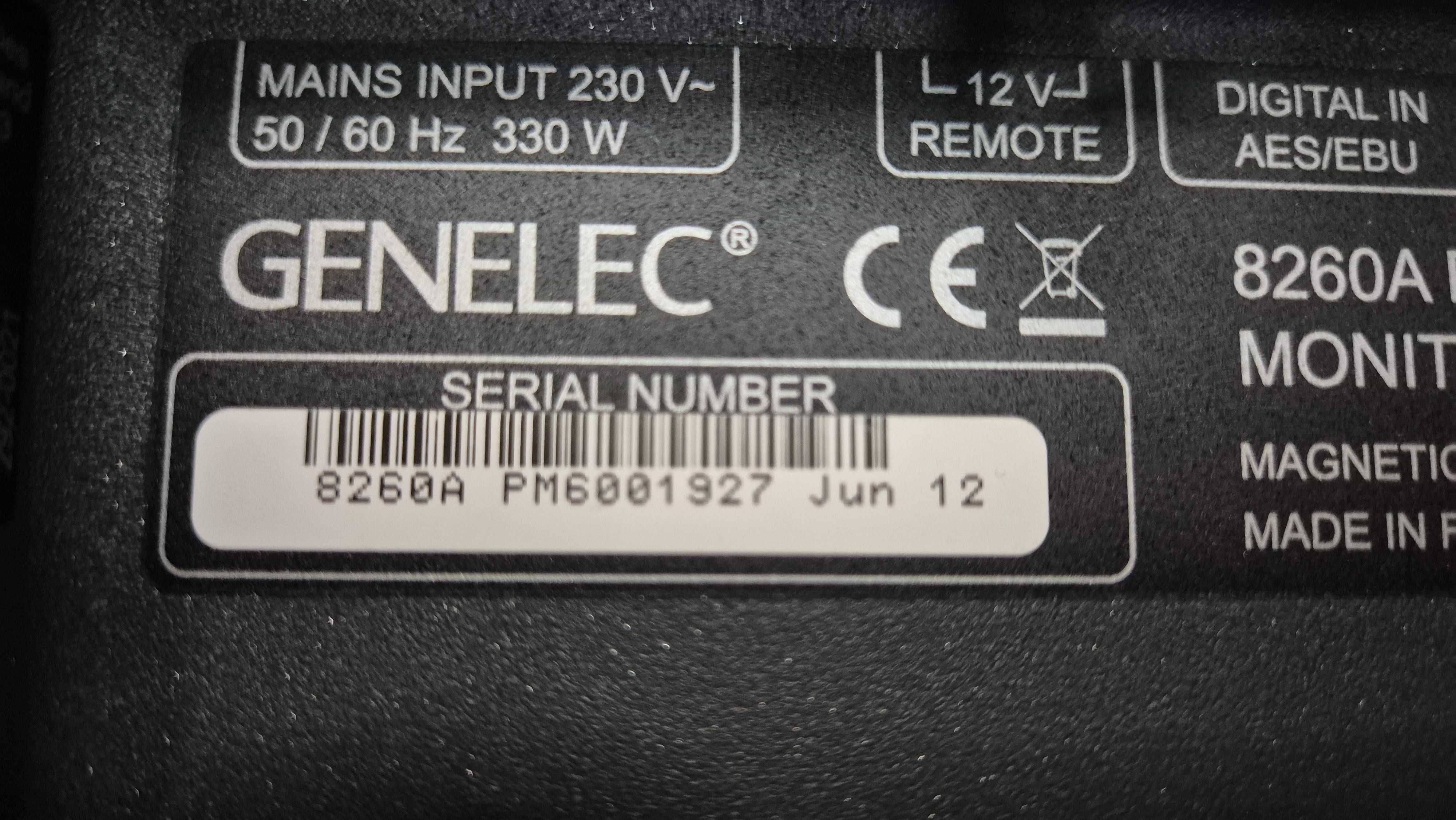 Genelec 8260APM Активна акустична система ОДНА ШТ!!!
