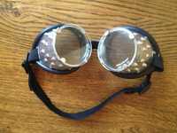 SCHMERLER GSF 166 CE German Safety Goggles Steampunk Vintage