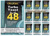 Дріжджі спиртові  Alcotec 48 Turbo Pure 10 штук дрожжи